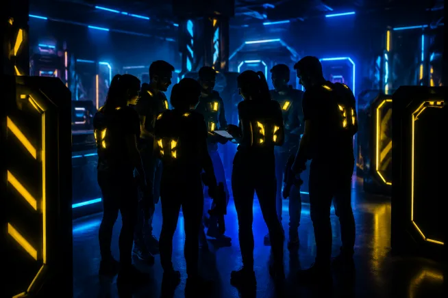 Firmen exklusiv 24 Personen: Lasertag