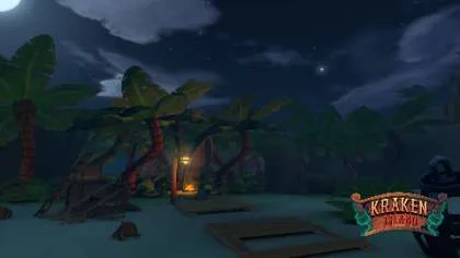 VR-Spiel – Kraken Island: Arena
